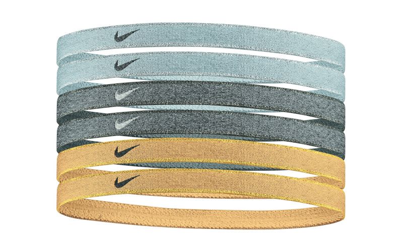 Nike Elastiques Headbands Metallic x6 pas cher